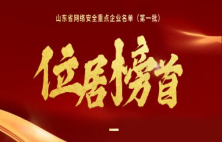 网络安全重点企业名单发布，中孚信息居榜首！