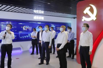 山东省委书记林武到中孚信息调研