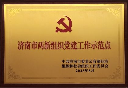 喜报｜中孚信息获评济南市两新组织党建示范点