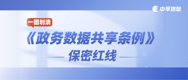 一图划清《政务数据共享条例》保密红线